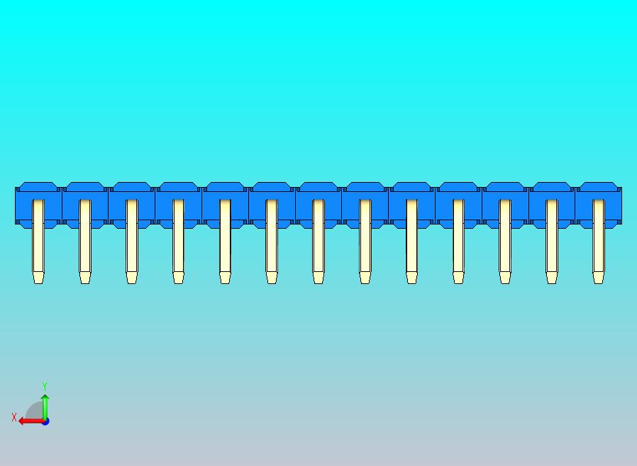DS1022彩色排针 蓝色 1x13p 100mil 类型D 版本1.0.zip