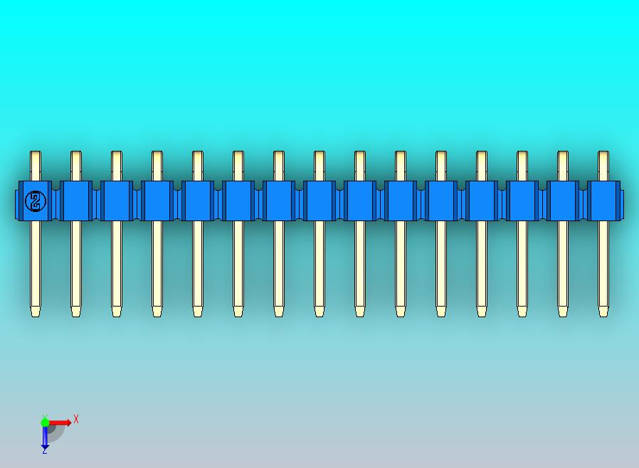 DS1022彩色排针 蓝色 1x15p 100mil 类型D 版本1.0.zip