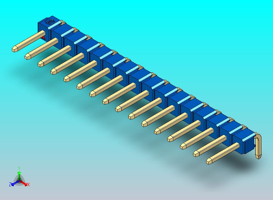 DS1022彩色排针 蓝色 1x16P 100密尔 类型D 版本1.0.zip