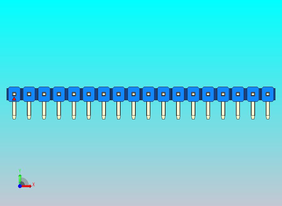 DS1022彩色排针 蓝色 1x18p 100mil 类型D 版本1.0.zip