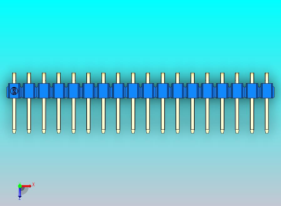 DS1022彩色排针 蓝色 1x18p 100mil 类型D 版本1.0.zip