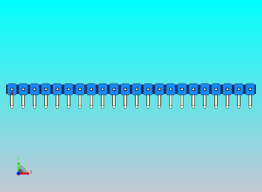 DS1022彩色排针 蓝色 1x22p 100mil 类型D 版本1.0.zip