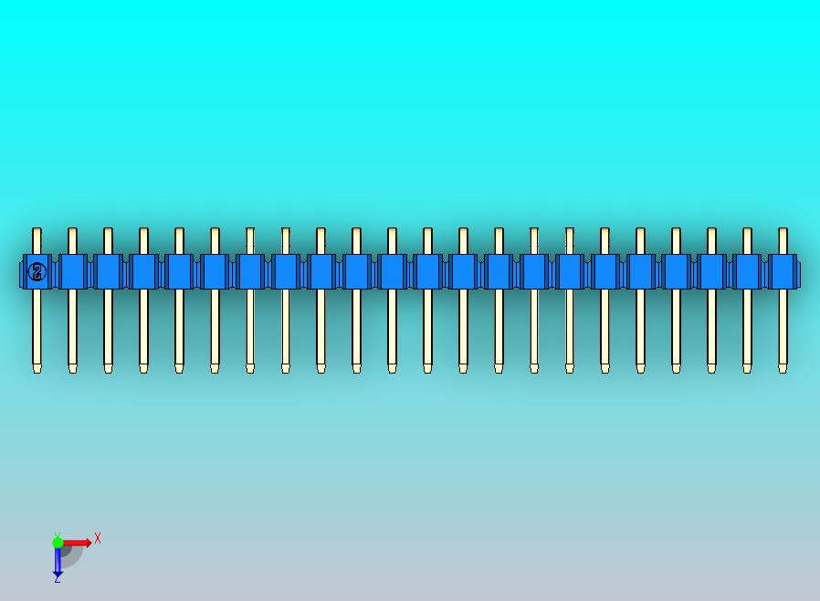 DS1022彩色排针 蓝色 1x22p 100mil 类型D 版本1.0.zip