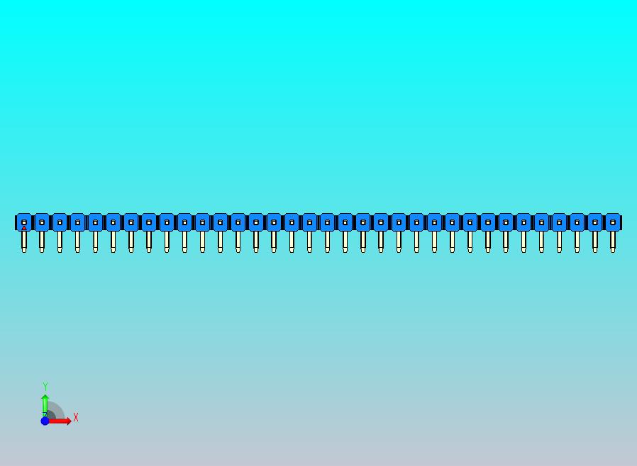 DS1022彩色排针 蓝色 1x34p 100mil 类型D 版本1.0.zip