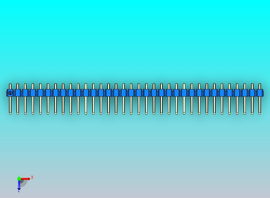 DS1022彩色排针 蓝色 1x34p 100mil 类型D 版本1.0.zip