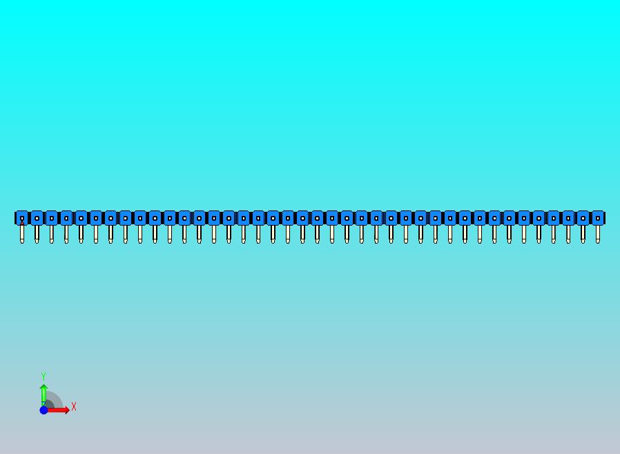 DS1022彩色排针 蓝色 1x40p 100mil 类型D 版本1.0.zip