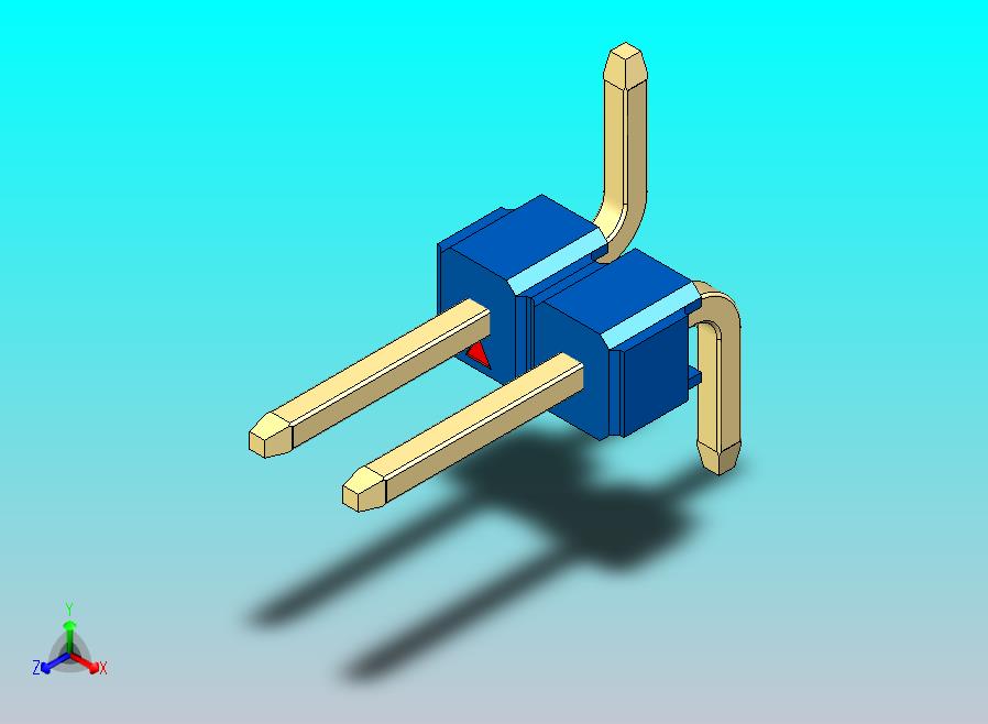 DS1022彩色排针 蓝色 02P 100mil 类型 SMT R1 版本1.0.zip