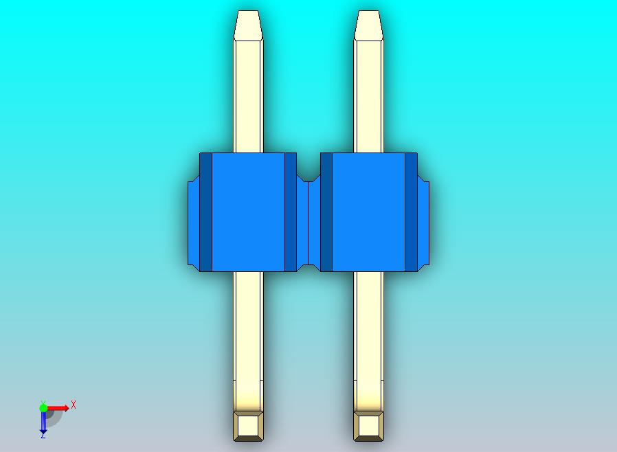DS1022彩色排针 蓝色 02p 100mil 类型U 版本1.0.zip