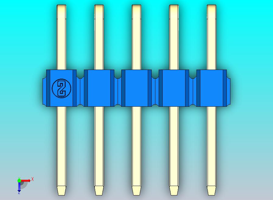 DS1022彩色排针 蓝色 2x05p 100mil 类型D 版本1.0.zip