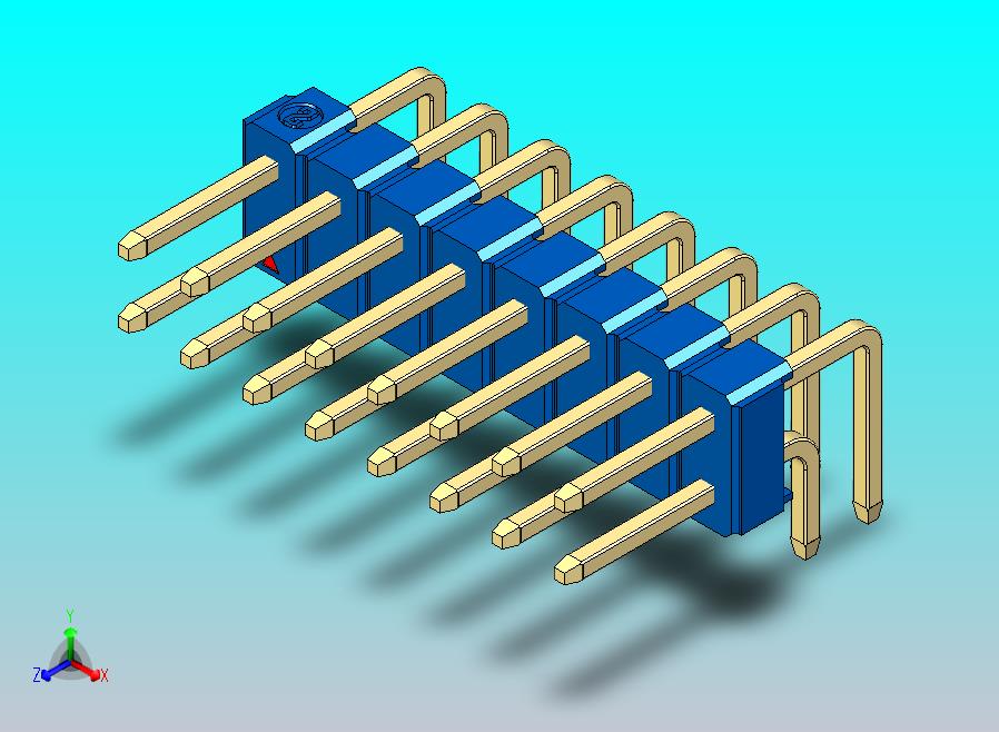 DS1022彩色排针 蓝色 2x08p 100mil 类型D 版本1.0.zip
