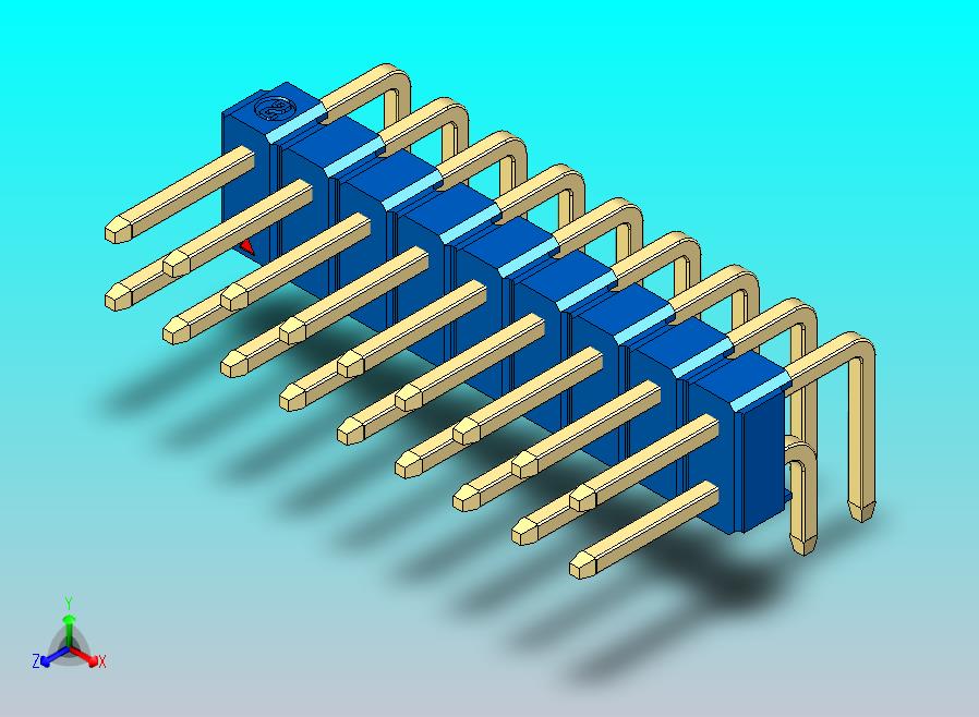 DS1022彩色排针 蓝色 2x09p 100mil 类型D 版本1.0.zip