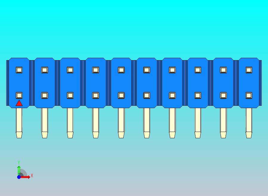 DS1022彩色排针 蓝色 2x10p 100mil 类型D 版本1.0.zip