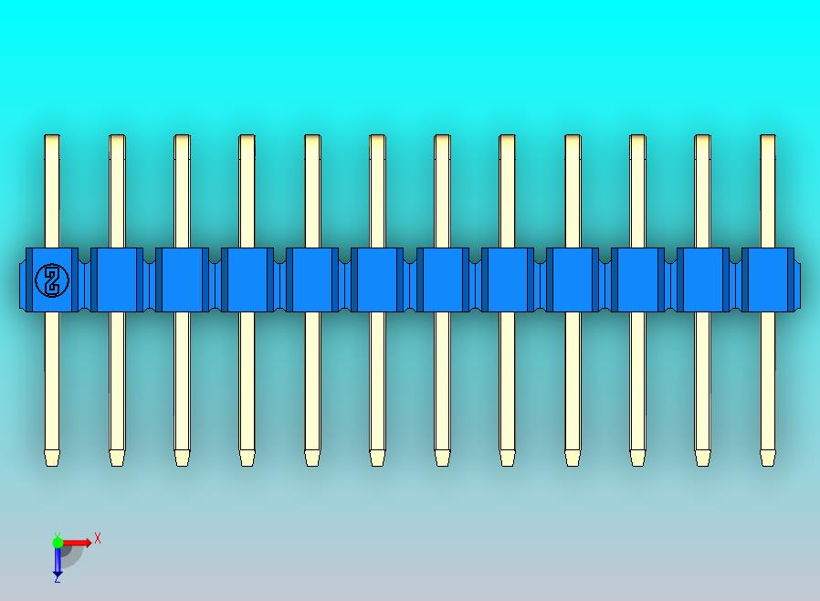 DS1022彩色排针 蓝色 2x12p 100mil 类型D 版本1.0.zip