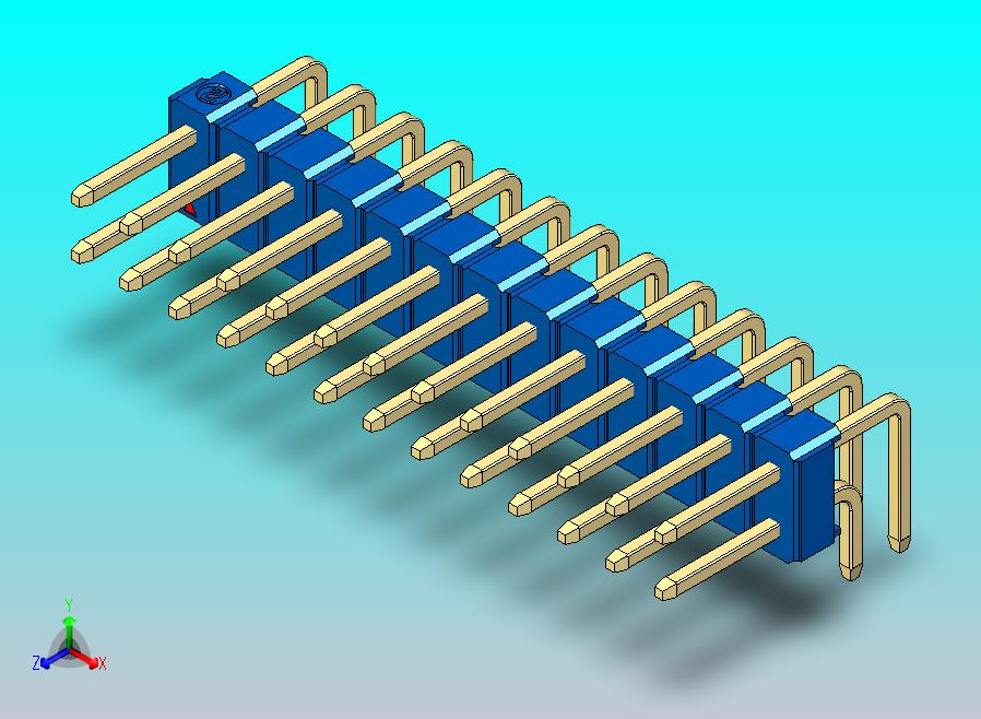 DS1022彩色排针 蓝色 2x13p 100mil 类型D 版本1.0.zip
