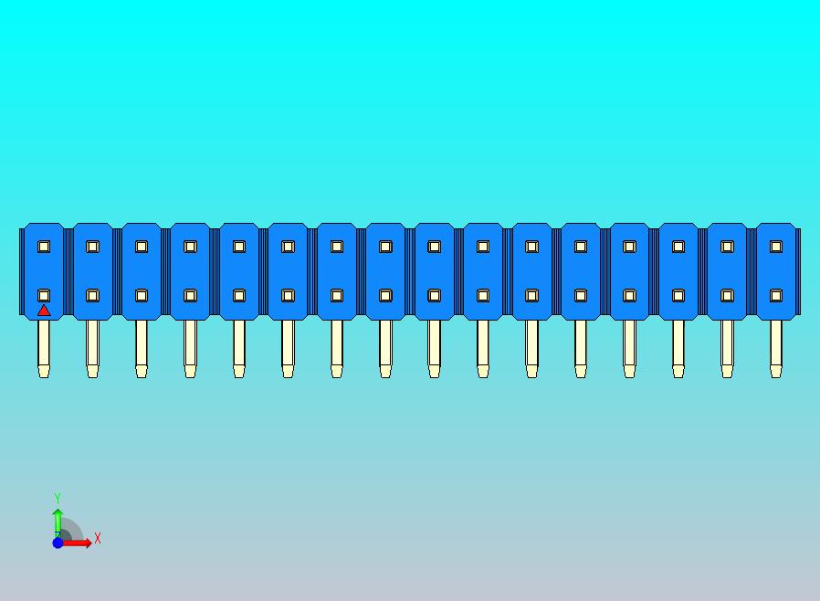 DS1022彩色排针 蓝色 2x16P 100mil 类型D 版本1.0.zip