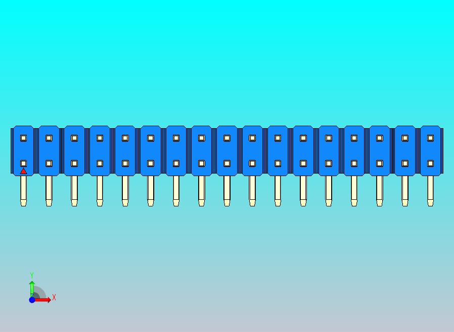 DS1022彩色排针 蓝色 2x17p 100mil 类型D 版本1.0.zip