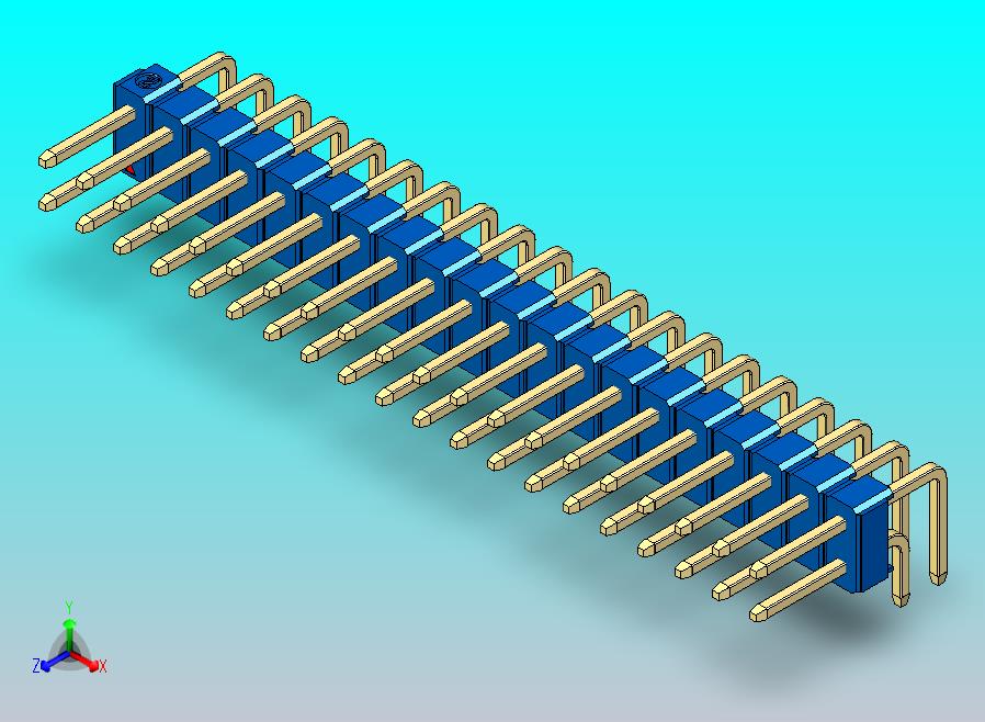 DS1022彩色排针 蓝色 2x20p 100mil 类型D 版本1.0.zip