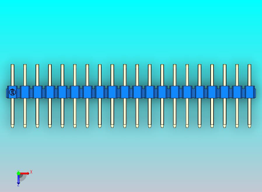DS1022彩色排针 蓝色 2x20p 100mil 类型D 版本1.0.zip