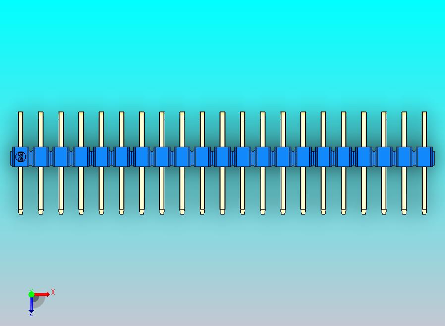 DS1022彩色排针 蓝色 2x21p 100mil 类型D 版本1.0.zip