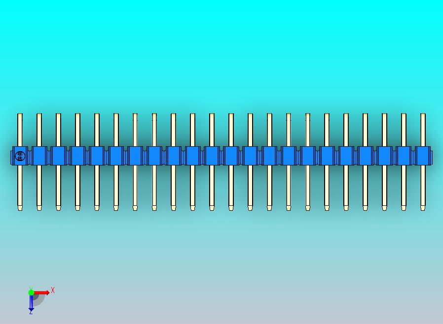 DS1022彩色排针 蓝色 2x22引脚 100密耳 类型D 版本1.0.zip