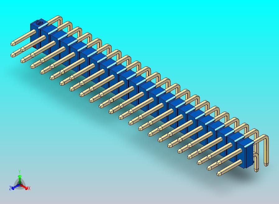 DS1022彩色排针 蓝色 2x22引脚 100密耳 类型D 版本1.0.zip