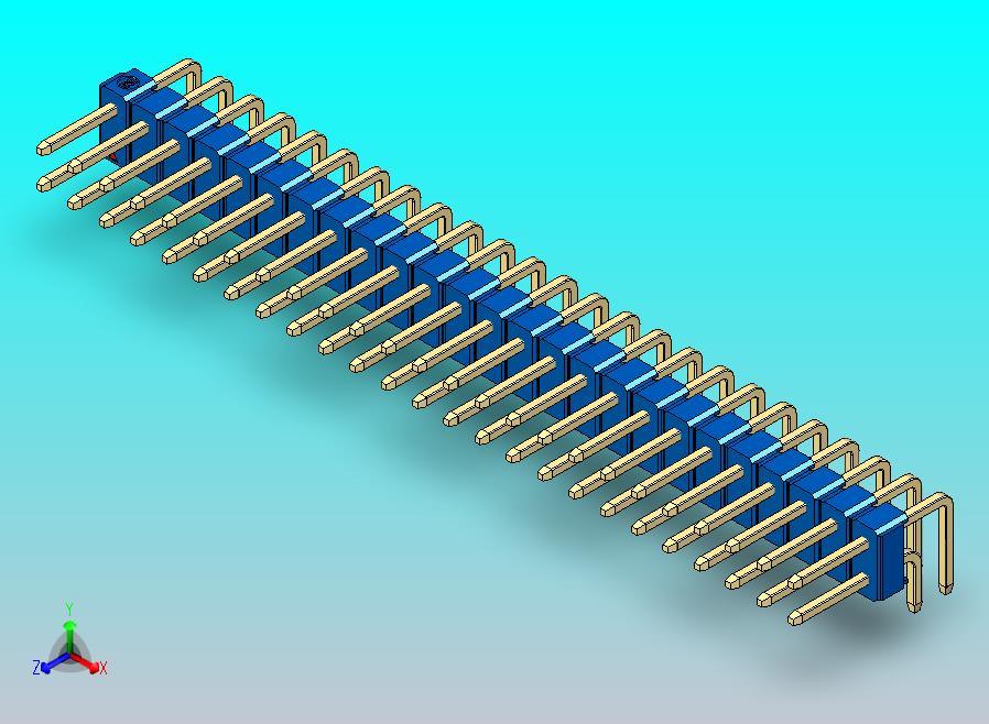 DS1022彩色排针 蓝色 2x25p 100mil 类型D 版本1.0.zip
