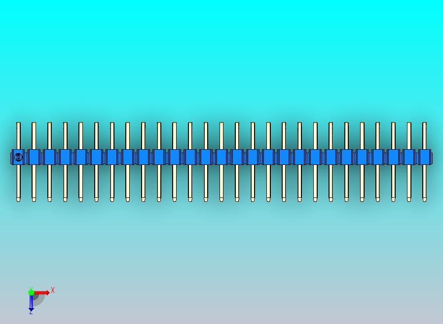 DS1022彩色排针 蓝色 2x27p 100mil 类型D 版本1.0.zip
