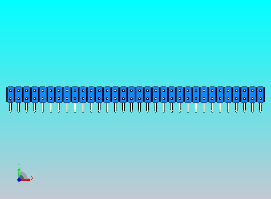 DS1022彩色排针 蓝色 2x32p 100mil 类型D 版本1.0.zip