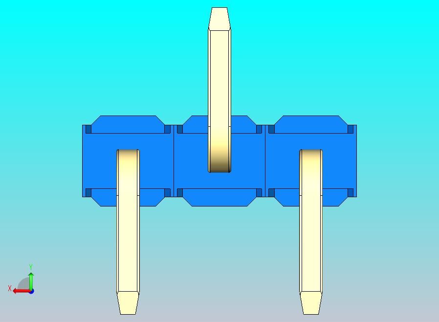 DS1022彩色排针 蓝色 03P 100mil 类型 SMT R2 版本1.0.zip