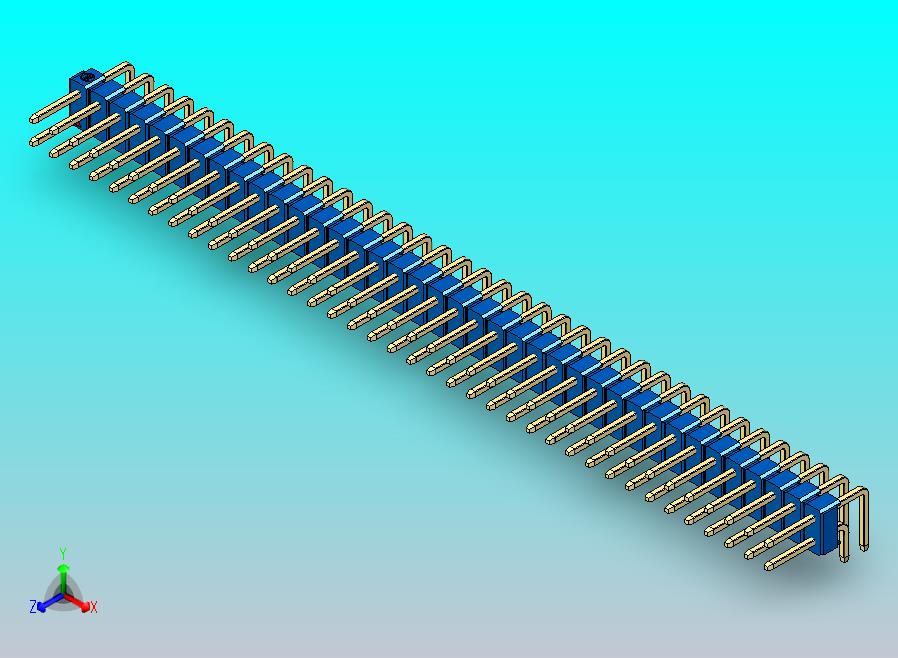 DS1022彩色排针 蓝色 2x38p 100mil 类型D 版本1.0.zip