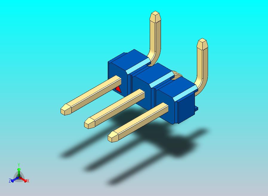 DS1022彩色排针 蓝色 03P 100mil 类型 SMT R1 版本1.0.zip