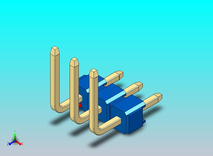 DS1022彩色排针 蓝色 03p 100mil 类型U 版本1.0.zip