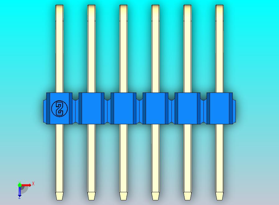 DS1022彩色排针 蓝色 3x06p 100mil 类型D 版本1.0.zip