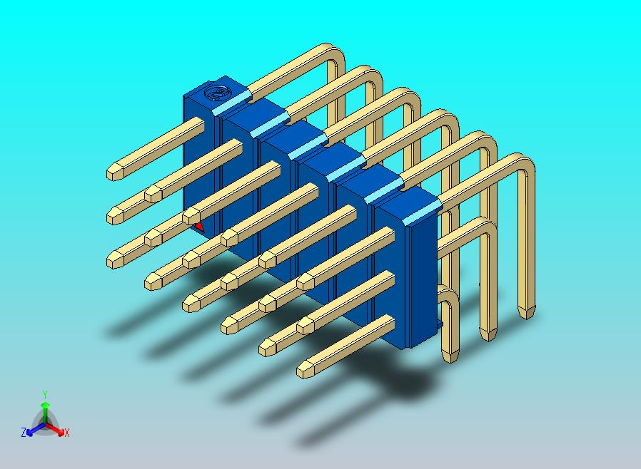 DS1022彩色排针 蓝色 3x06p 100mil 类型D 版本1.0.zip
