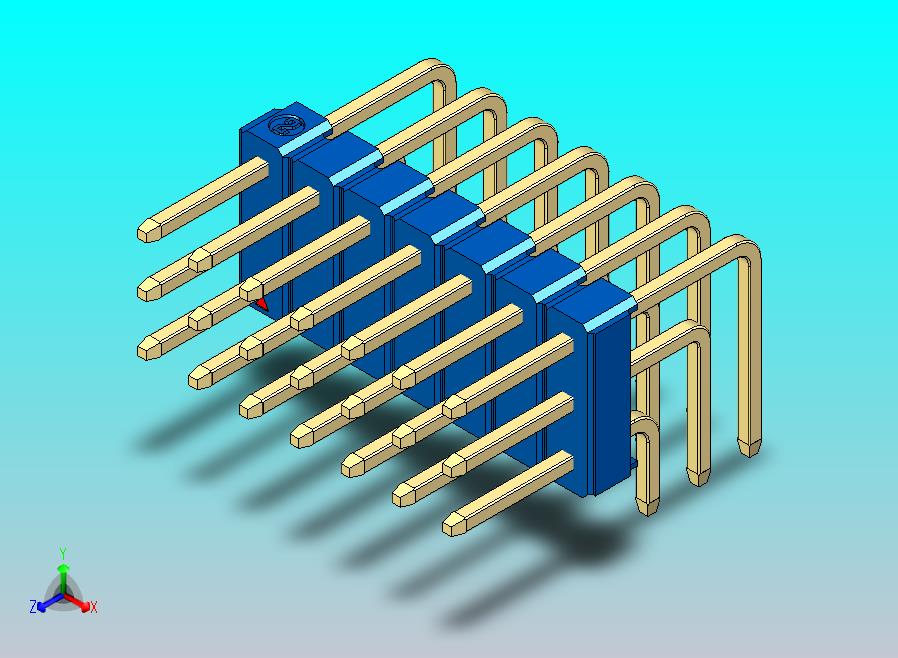DS1022彩色排针 蓝色 3x07p 100mil 类型D 版本1.0.zip