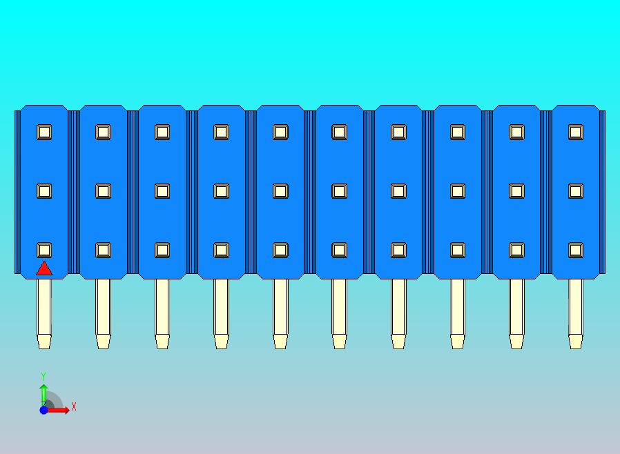 DS1022彩色排针 蓝色 3x10p 100mil 类型D 版本1.0.zip