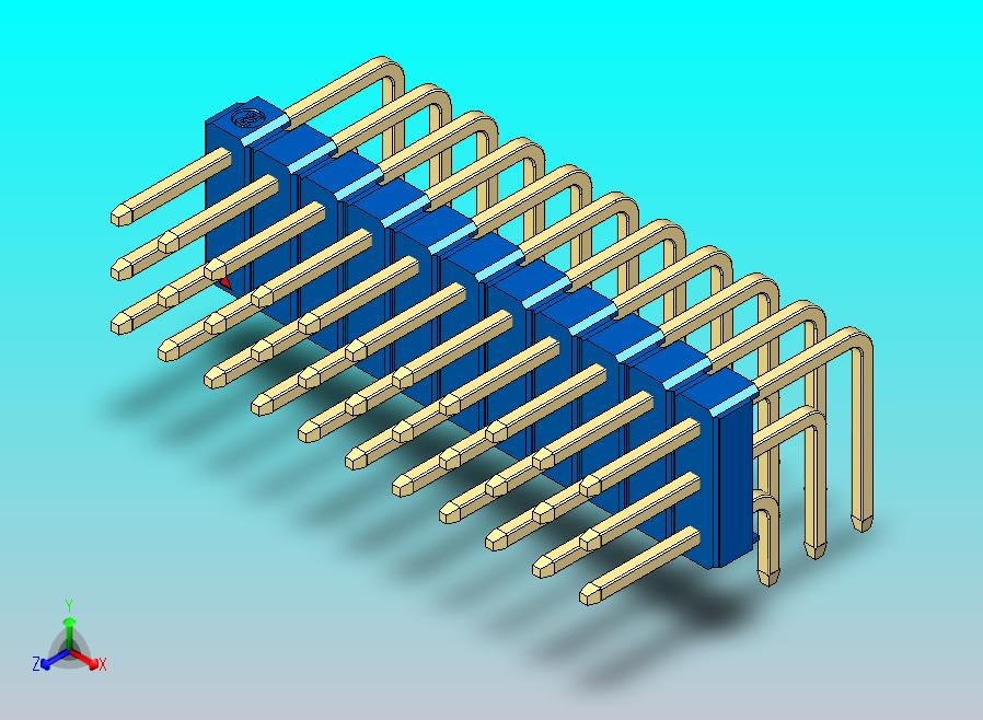 DS1022彩色排针 蓝色 3x11p 100mil 类型D 版本1.0.zip