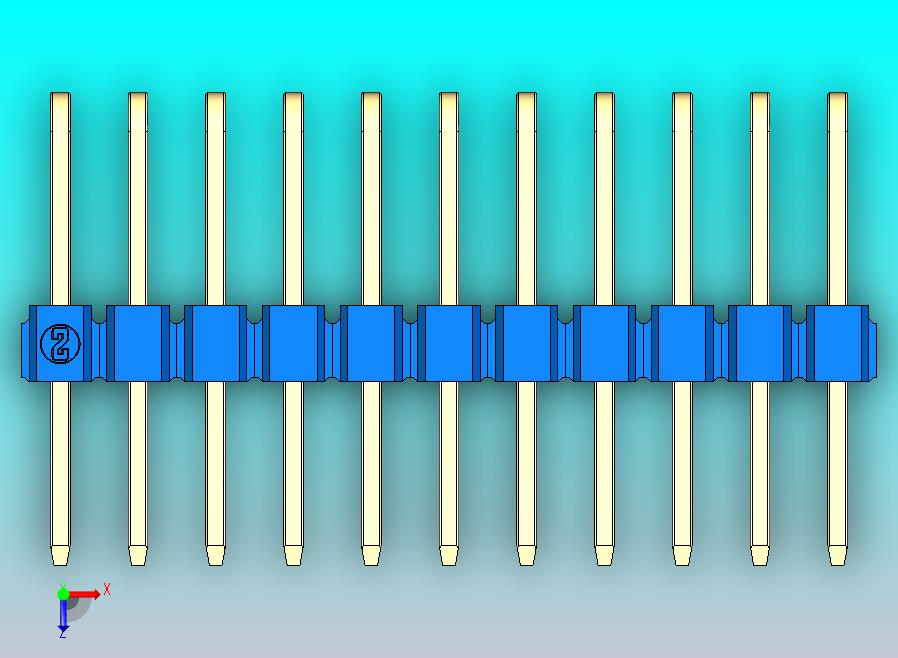 DS1022彩色排针 蓝色 3x11p 100mil 类型D 版本1.0.zip