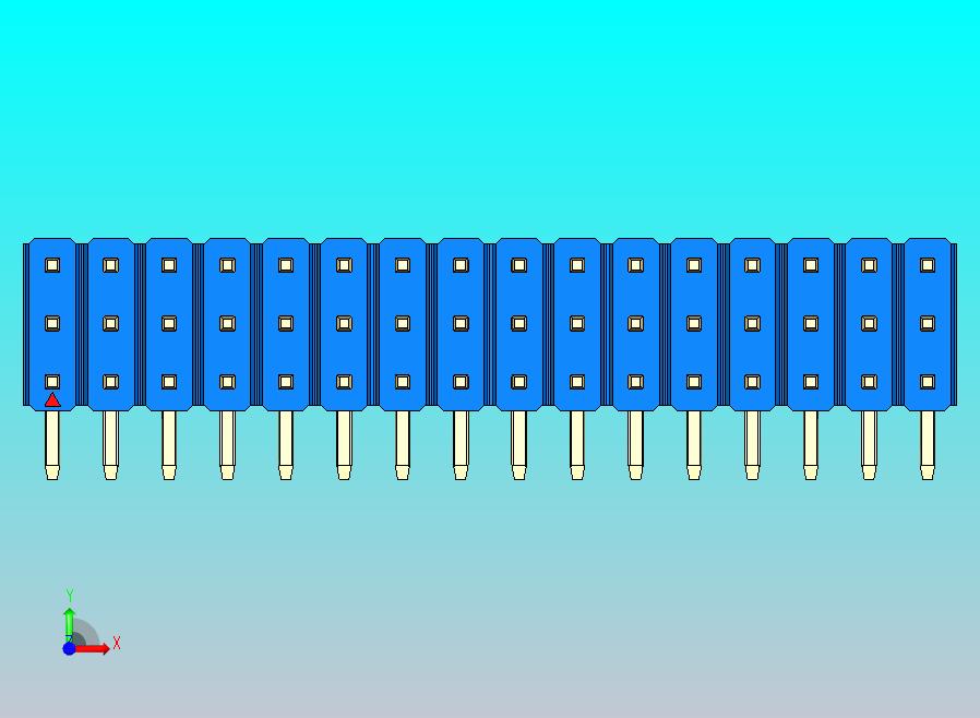 DS1022彩色排针 蓝色 3x16p 100mil 类型D 版本1.0.zip