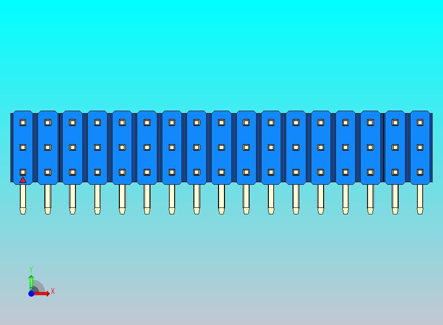 DS1022彩色排针 蓝色 3x17p 100mil 类型D 版本1.0.zip