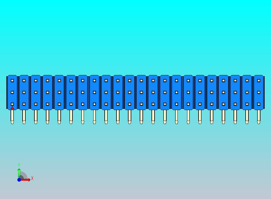 DS1022彩色排针 蓝色 3x22p 100mil 类型D 版本1.0.zip