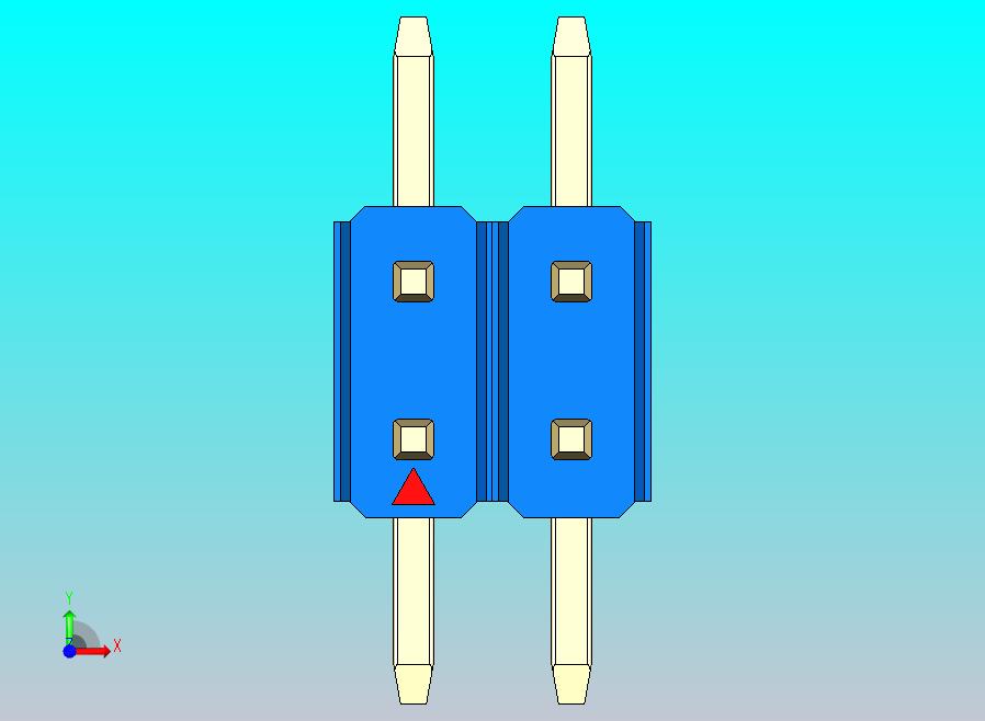 DS1022彩色排针 蓝色 04P 100mil SMT 类型 rev1.0.zip