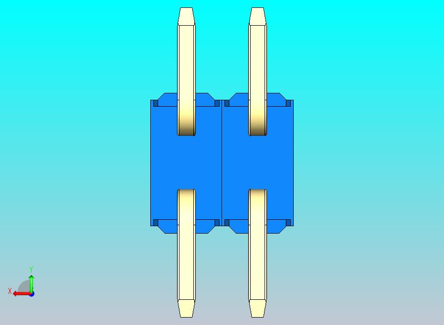 DS1022彩色排针 蓝色 04P 100mil SMT 类型 rev1.0.zip