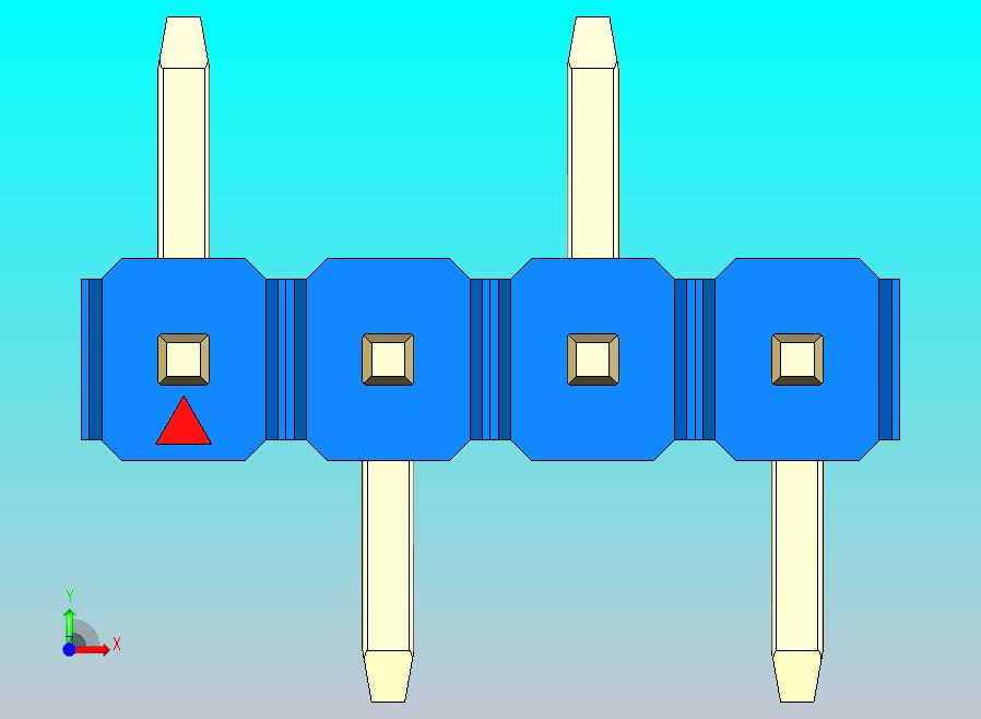 DS1022彩色排针 蓝色 04P 100mil 类型 SMT R1 版本1.0.zip