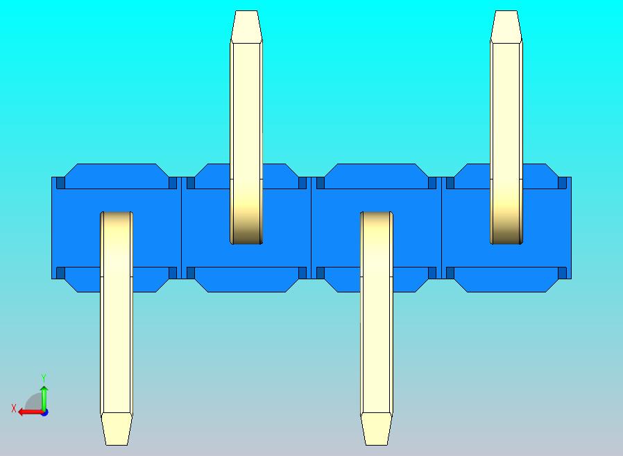DS1022彩色排针 蓝色 04P 100mil 类型 SMT R1 版本1.0.zip