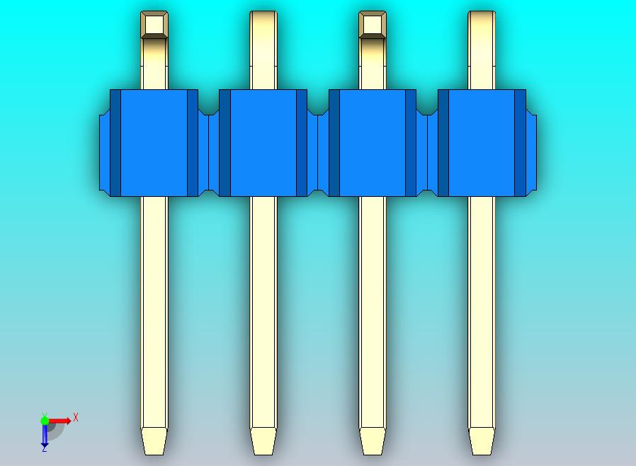 DS1022彩色排针 蓝色 04P 100mil 类型 SMT R1 版本1.0.zip