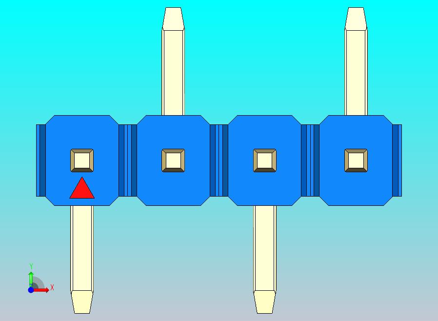 DS1022彩色排针 蓝色 04P 100mil 类型 SMT R2 版本1.0.zip