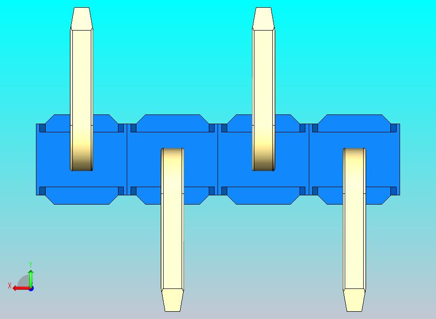 DS1022彩色排针 蓝色 04P 100mil 类型 SMT R2 版本1.0.zip