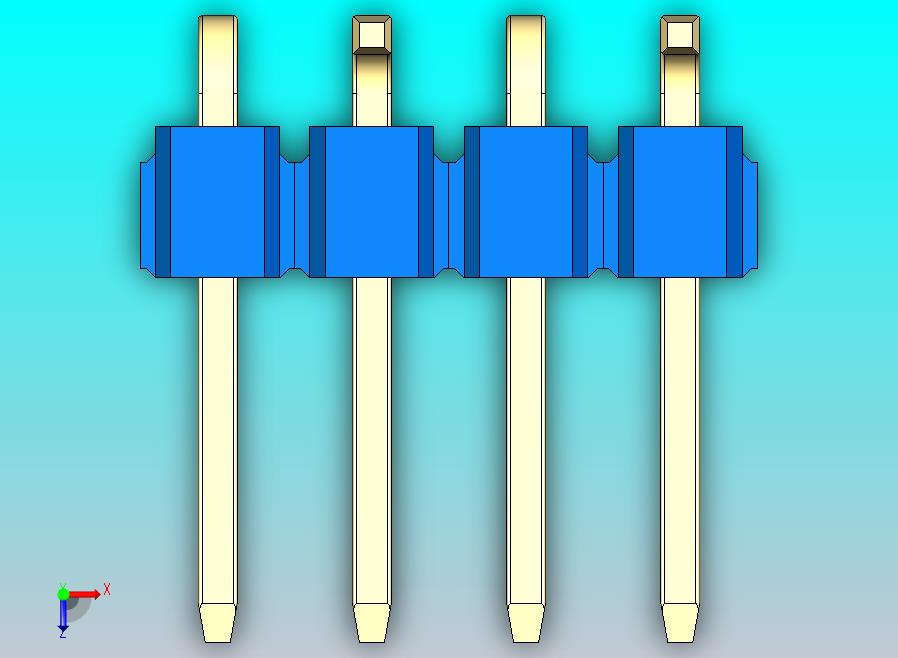 DS1022彩色排针 蓝色 04P 100mil 类型 SMT R2 版本1.0.zip