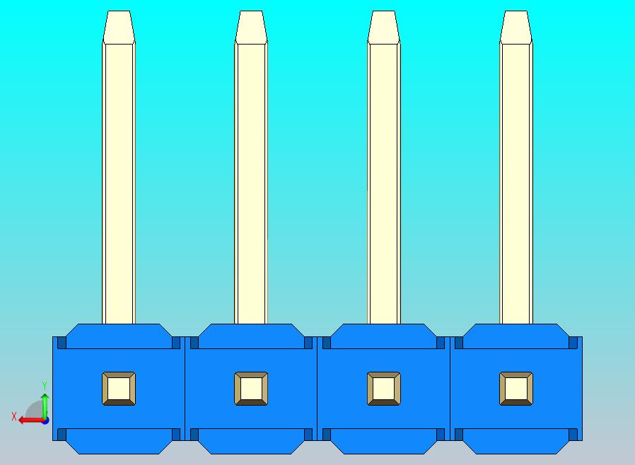 DS1022彩色排针 蓝色 04p 100mil 类型U 版本1.0.zip